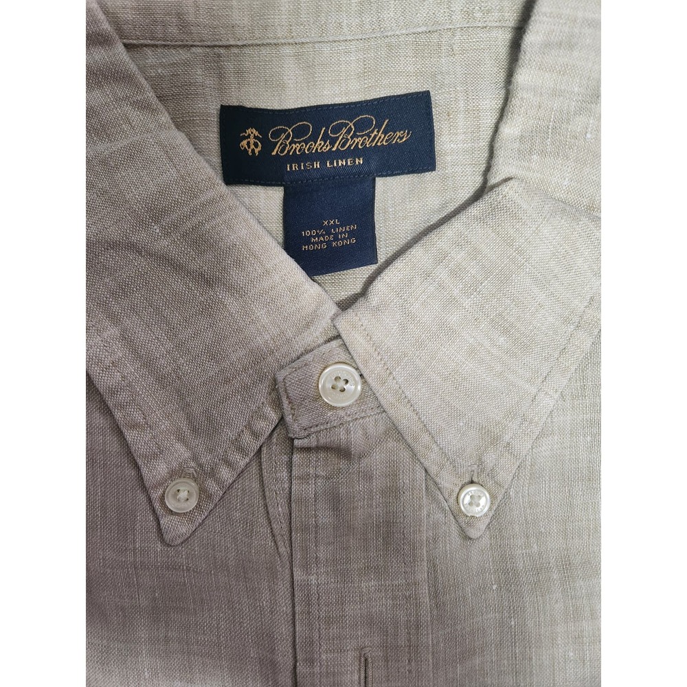 Brooks Brothers linen shirts lot of 2 size XXL - Picture 4 of 4